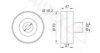 RENAU 7700862744 Deflection/Guide Pulley, v-ribbed belt